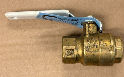 Apollo 3/4'' 77FLF-104-01 Lead Free Threaded Ball Valve 600 CWP Brass USA made