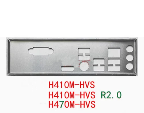 Shield I/O IO Backplate For ASRock H470M-HVS Motherboard