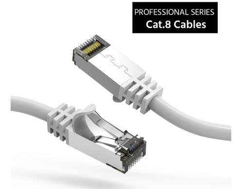 Lote de cable de red Ethernet Cat.8 S/FTP (SSTP) Cat8 1 ft, 2 pies, 3 pies, 5 pies, 7 pies 10 pies - Imagen 11 de 18