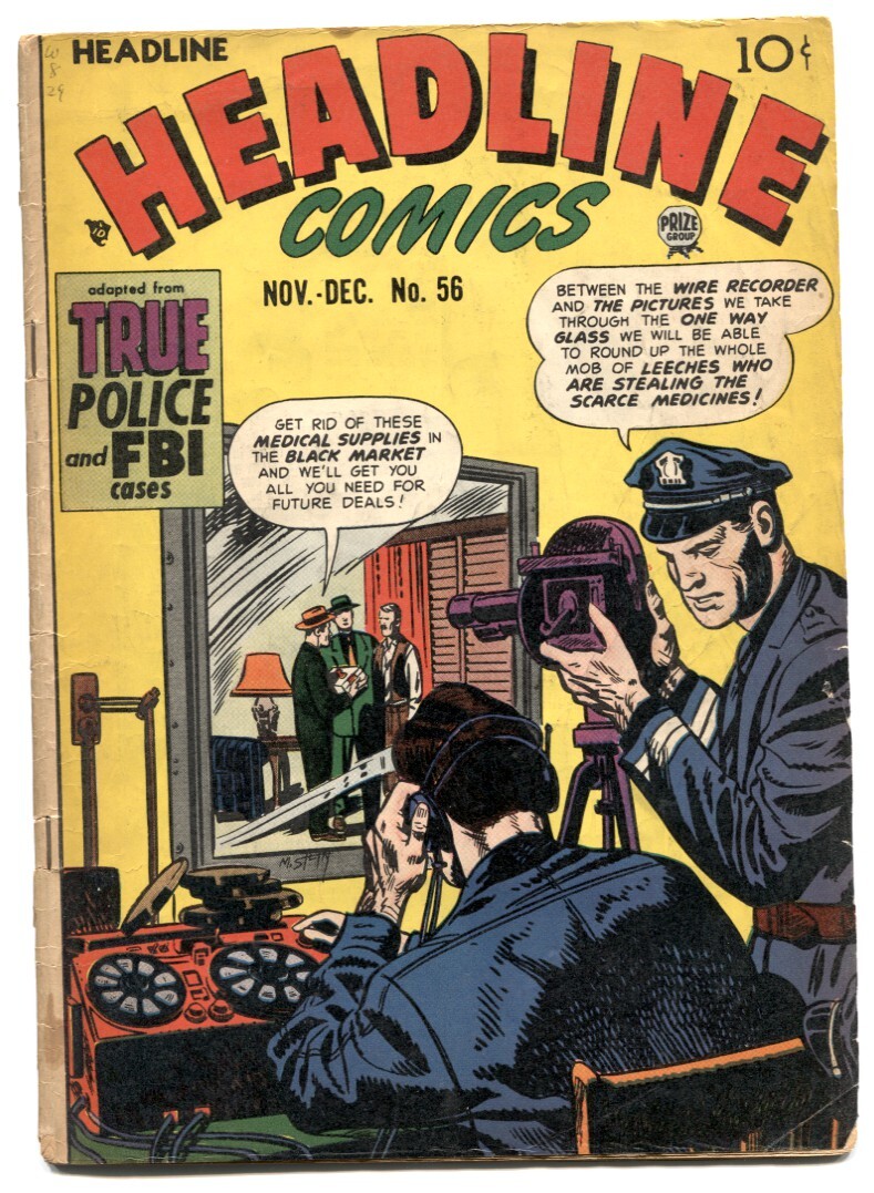 Headline #56 1952 - Prize -VG - Comic Book | eBay