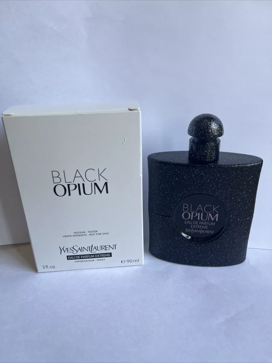 BLACK OPIUM EXTREME by YVES SAINT LAURENT 3 oz 90 ml EDP SPRAY WOMEN YSL  3.0 NEW