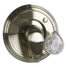 Everbilt 1-Handle Shower Valve Trim Kit Moen Shower Faucets Brushed Nickel