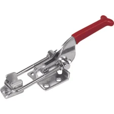 RapidHold Toggle Clamp 700lbs U-Hook Flanged Based Latch Clamp Stainless Steel