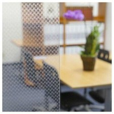 BDF 4ETCWS Decorative Window Film Etched Cross Weave Small Tie