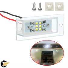 Led Roll Pan License Plate Light Tag Light For Silverado Gmc Sierra Fleetside