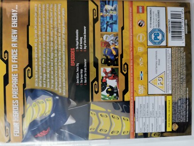 Lego Ninjago: Masters of Spinjitzu' Season 1 Part 2 DVD New Sealed