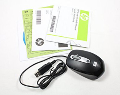 HP Compaq BZ023AA USB Mobile Laser Mouse 634652-001 498105-001 | eBay