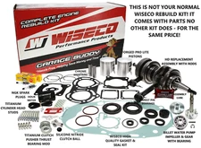 Banshee Wiseco 65mm .040" Garage Buddy Rebuild Kit Top Bottom End EXTRA PARTS