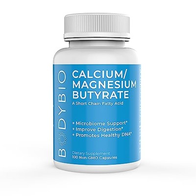 BodyBio Butyrat Mit Calcium & Magnesium 100 Kapseln