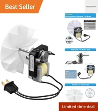 Robust Replacement Motor for Bathroom Ventilation - Universal Fit & Easy Install