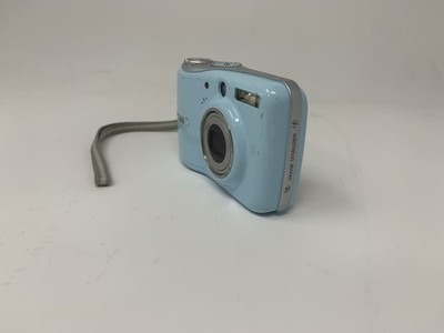 Canon PowerShot E1 PC1338 4x Opti Zoom IS 10MP Blue Digital Cam