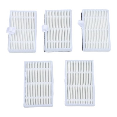 5 Piece Replacement Filter Set for Cecotec For Conga Y70 Robot Vacuum HEPA