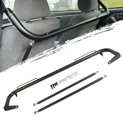 49'' Universal Iron Racing Safety Seat Belt Chassis Roll Harness Bar Rod Kit