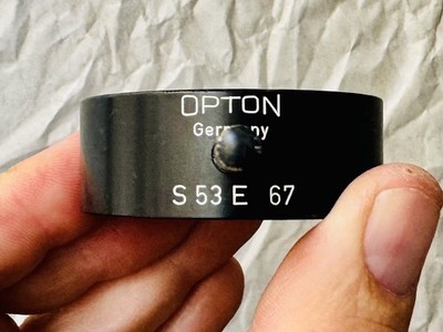 Carl Zeiss Jena OPTON Germany S 53 E 67   - Mikroskop Teil - ansehen!
