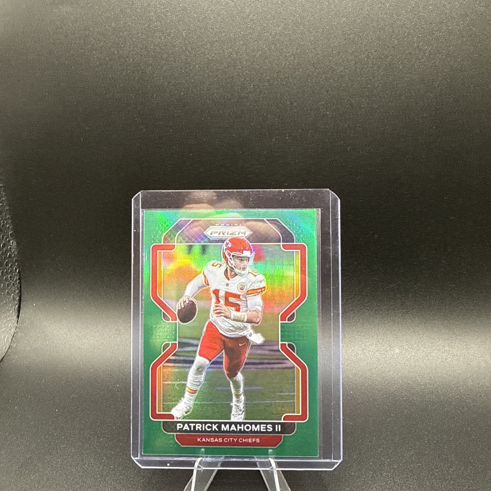 2021 Panini Prizm - Patrick Mahomes II #190 Green Prizm