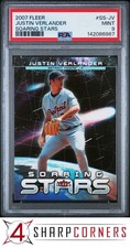 2007 FLEER SOARING STARS #SS-JV JUSTIN VERLANDER POP 2 PSA 9