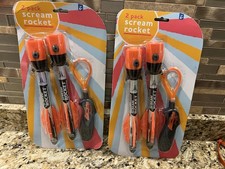 Outdoor Toy Rocket Launcher for Kids   Slingshot Foam Rockets-2 Sets