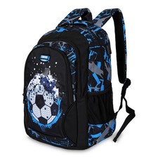 Teen Boys School Backpack Football USB Charging Laptop Bag Large Travel Rucksack
