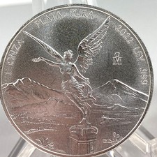 2022 Mexico .999 Fine Silver Libertad 1 oz 1 Onza Coin