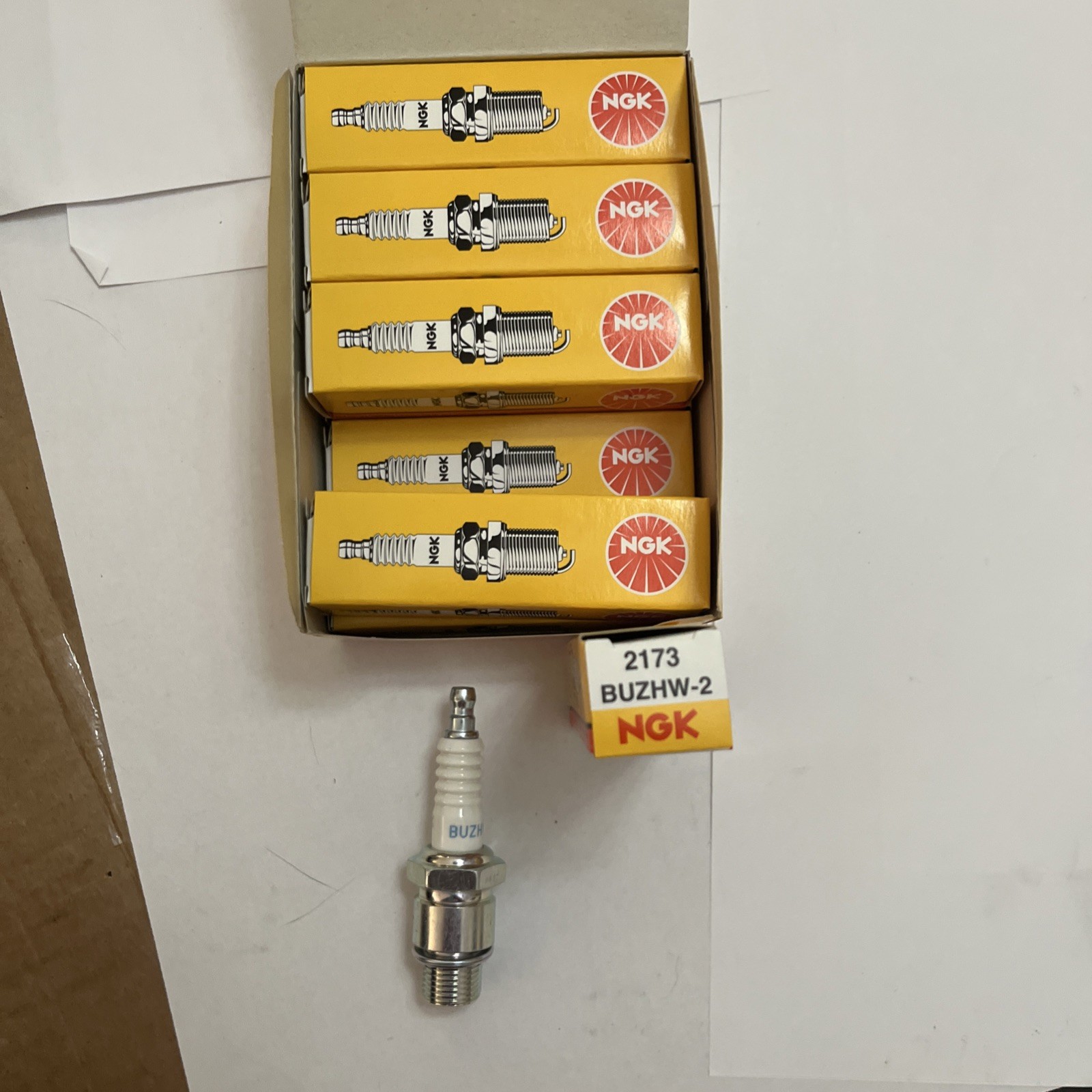 NGK BUZHW-2 Spark Plugs  3-New Old Stock Vintage 2173 BUY IT NOW