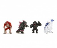 "Jada Godzilla 4-Pack Figuren 2.5\", Welle 1 Die-Cast Modell Top Angebot 253252035"