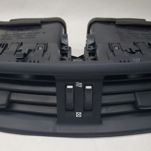 2009-2013 Lexus IS250 IS350 Dash Vents AC Air Top Upper Center OEM Black - Picture 4 of 8