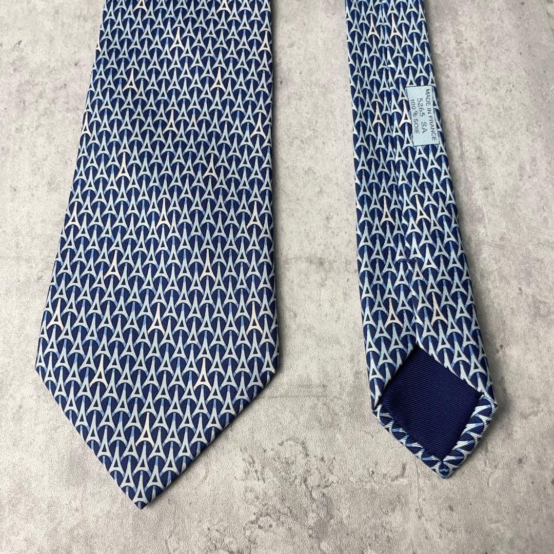 Excellent Condition HERMES Triangle Pattern Myste… - image 2