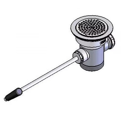 T & S Brass B-3952 Waste Box With 3-1/2'' Opening
