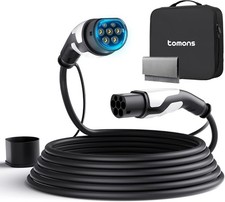 tomons Typ 2 Ladekabel, 11KW 16A 3-Phasig, El...