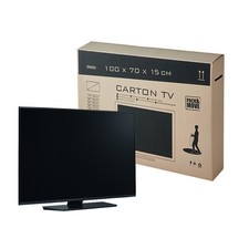 Pack and Move - Carton de protection pour TV 47" - Déménagement écran plat - 100