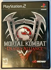 MORTAL KOMBAT DEADLY ALLIANCE for Sony PlayStation 2 PS2 2002 Complete TESTED 