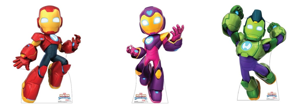 IRON MAN AND HIS AWESOME FRIENDS HEART HULK LIFESIZE STANDUP