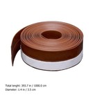 1 Roll of Practical Door Strip Bottom Seal Strip Door Soundproof for Home