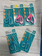 Pen  Gear Kids Scissors Lot of 5   Blunt Tip   Ages 5   Pink  Blue   New