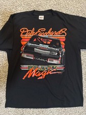 Sports Image Dale Earnhardt NASCAR Black XL Shirt Auto Racing Vintage 1990