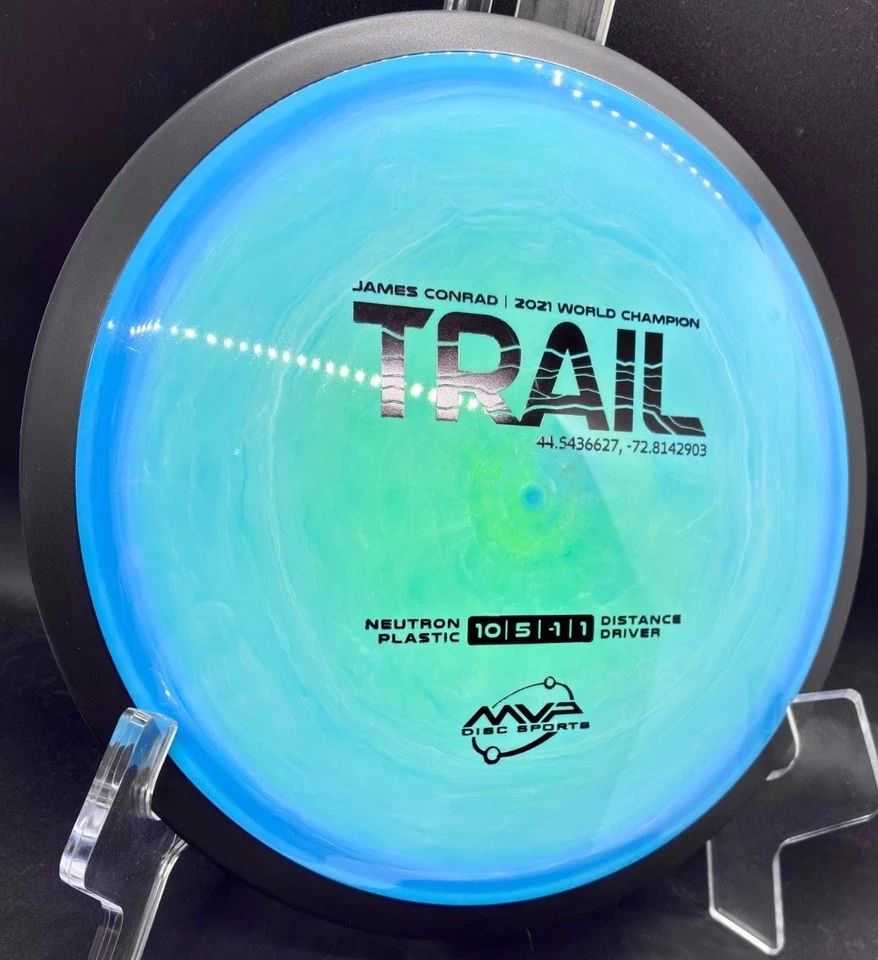 Axiom MVP Neutron Trail - Rare Swirly Transitional Color - Conrad Line Disc Golf - Image 4 of 4