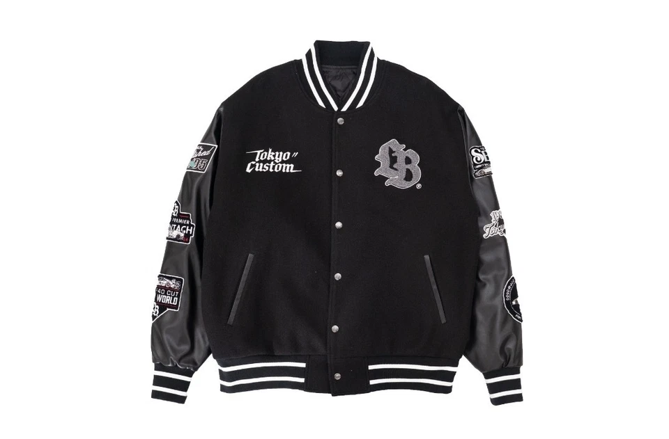 Liberty Walk LB Car History Stadium Jumper Black OT62-BK - Image 2 of 4