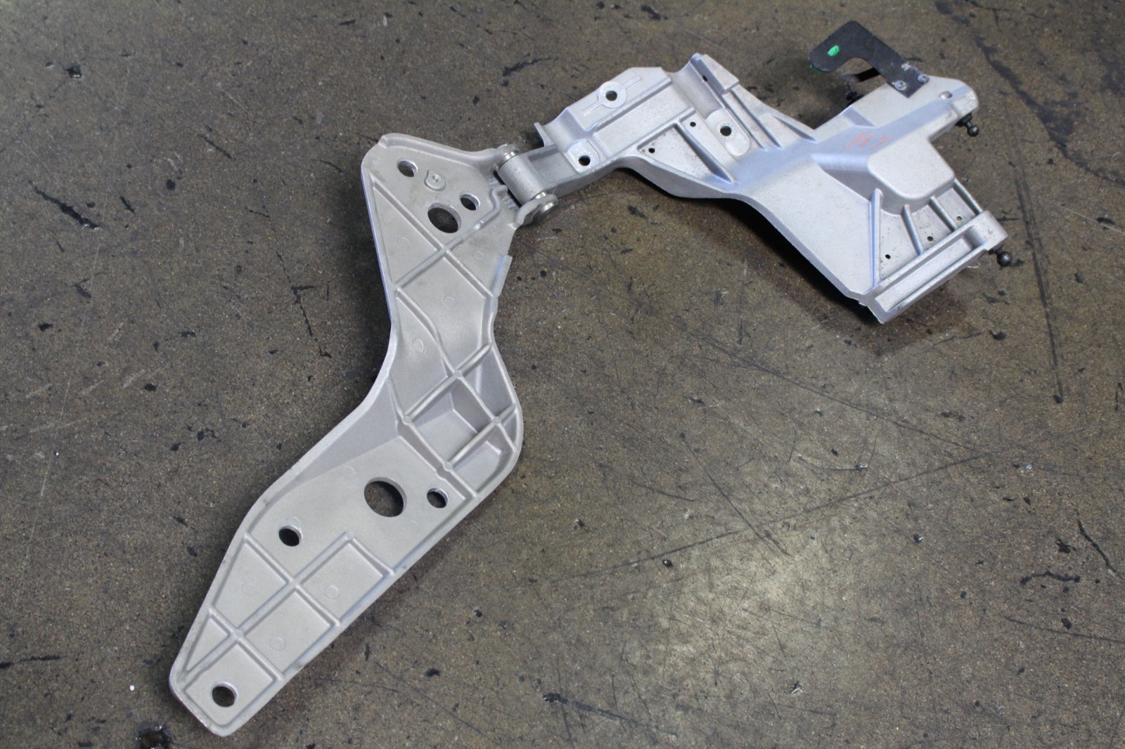 Lamborghini Gallardo, Spyder, Trunk Lid Hinge, LH Side Only Used, P/N 407827201A