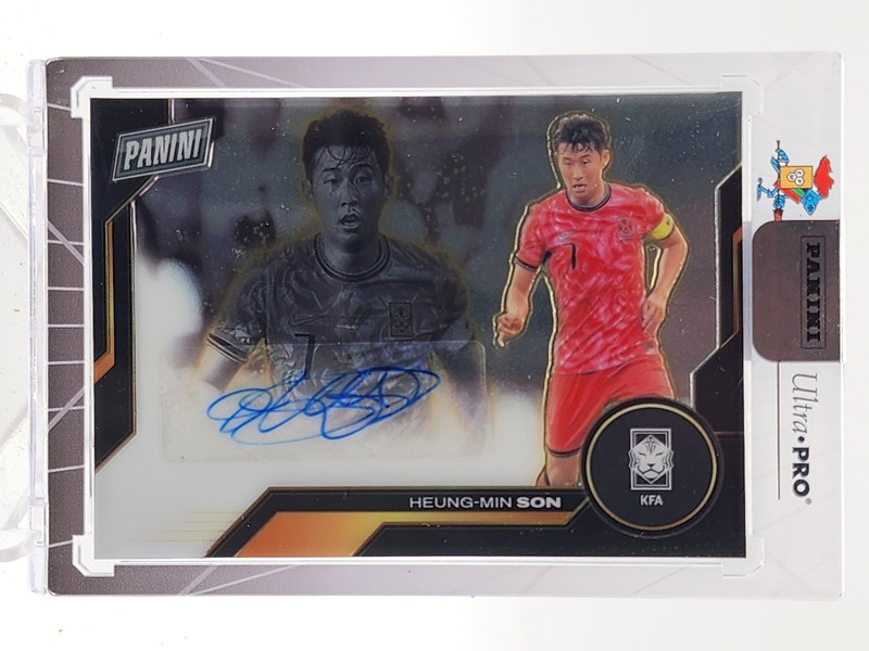 HEUNG-MIN SON 2026-27 PRIZM PLAYER OF THE DAY AUTO SOCCER /15 #HMS KFA Q5902