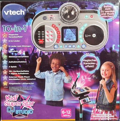 Vtech Kidi Superstar DJ Studio 10 in 1 Musik ab 6 Jahren vollständig