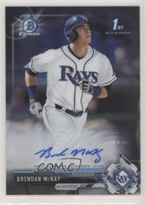 2017 Bowman Draft Chrome Draft Pick Brendan McKay #CDA-BM Auto u6m