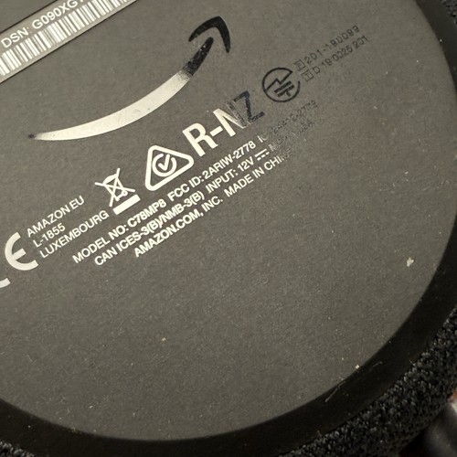Altavoz Alexa Inteligente Amazon Echo Dot 3ª Generación Carbón (C78MP8) + Cable de Alimentación - Imagen 7 de 10