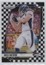 2024 Panini Prizm Black & White Checker Prizm Greg Dulcich #85 2s1