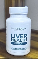 NEW & SEALED - PUREHEALTH Research LIVER HEALTH Formula - (60) caps  Exp 01/27