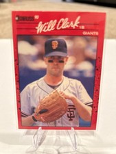 Will Clark 1990 Donruss #230! 2 Card Min! Read Desc!