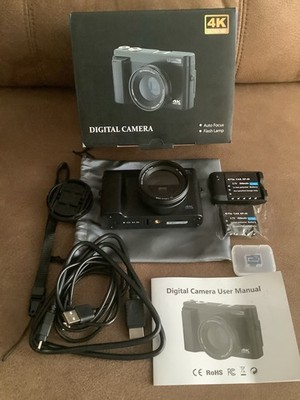 4K DC101 48MP digital camera ultra HD Vlogging 16X Zoom