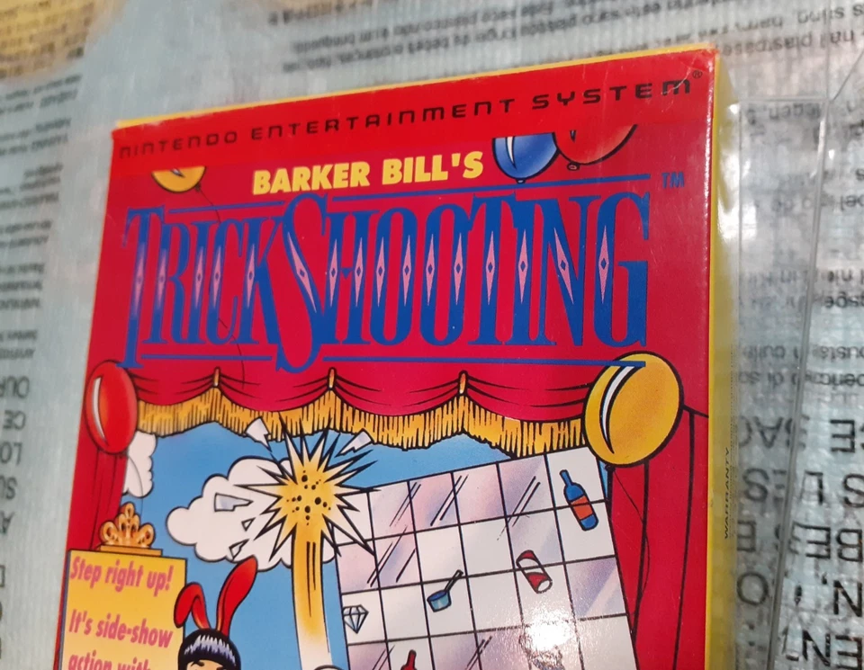 Barker Bills Trick Shooting - Nintendo Nes NTSC/U Completo Come Nuovo Originale - Immagine 2 di 4