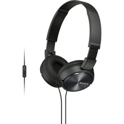 Sony Headphones MDRZX310AP/B with Mic - Black