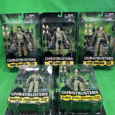 Ghostbusters Lot of 5 Action Figures by Diamond Select Sealed New