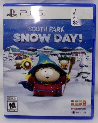 Sony Playstation 5 PS5 2024 THQ Nordic South Park Snow Day! Disc & Case